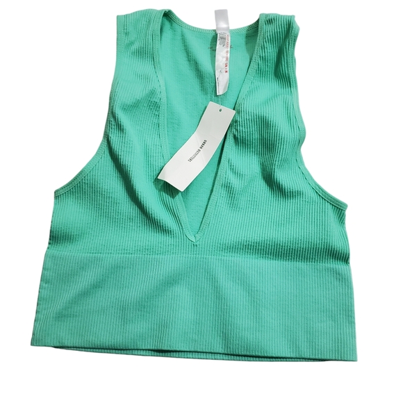 Urban Outfitters Out From Under Hailey Seamless Plunging Bra Top NWT Medium Boho - Picture 1 of 8